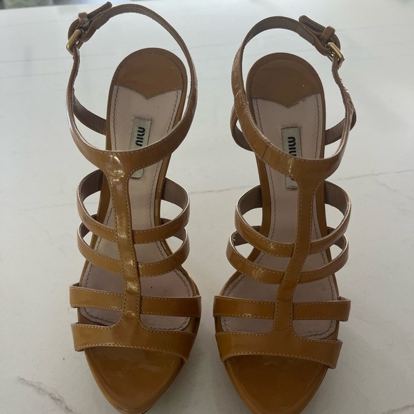 Miu Miu platform heels - Picture 2 of 9